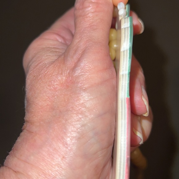 Pastel Tropical Bird Beaded Multi-Strand Necklace Retro Beach Style - Picture 9 of 13